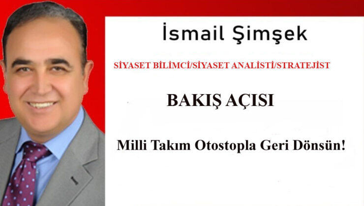 Milli Takım Uçakla Değil Otostopla Ülkeye Dönsün!
