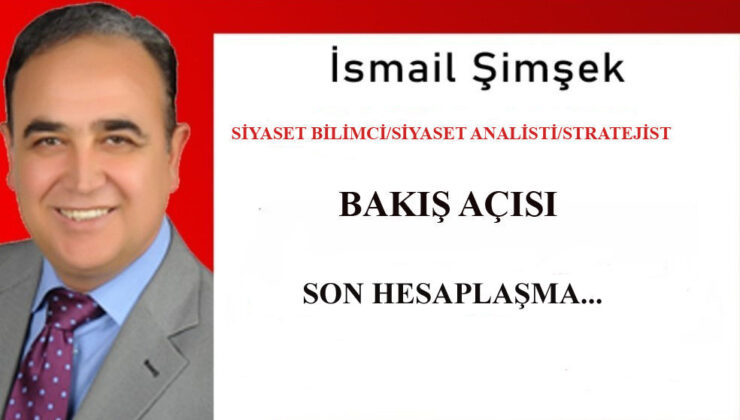SON HESAPLAŞMA…