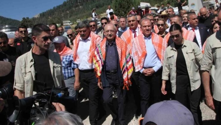Kemal Kılıçdaroğlu Yörük Şenliği İçin Mersin’de…